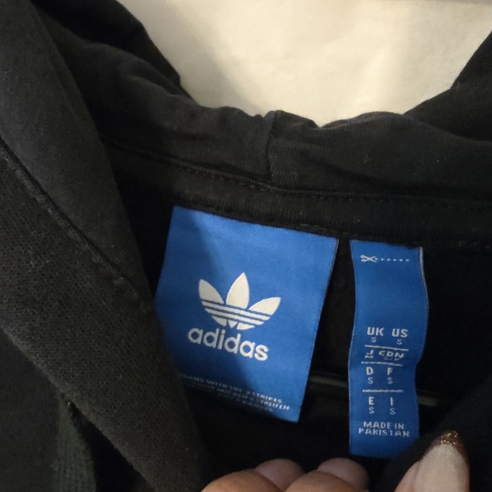 Adidas Black and Blue Jacket